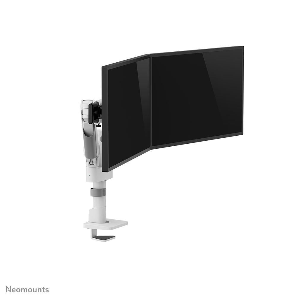 Neomounts DS65S-950WH2 Monitorarm 24-34" - gasveer - Topfix - multi-instelbaar - 180°-stop
